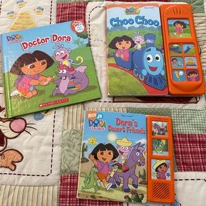 Dora the Explorer Books 3 pcs